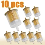 10X 3/8" Fuel Filters Industrial High Performance Inline Gas Universal. Fixed Price $24.86.