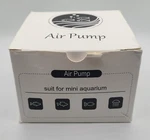 New Super Mini Aquarium Air Pump Ultra Quiet Fish Tank Black Aerator 120V Fumak. Fixed Price $18.66.