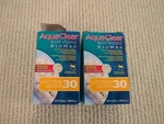 Lot Of 2 Biomax Filter Insert For 30 Gallon Aquariums Effective Ammonia Removal. Fixed Price $14.99.