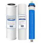 100 Gpd Membrane, Carbon, Sediment Filter For Hydrologic Systems 3PK. Fixed Price $37.00.