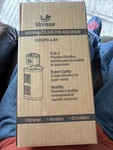 Vcraze Aquarium Filter Fish Tank 300 Gph PUMP-12W UV-5W New In Box. Fixed Price $24.95.