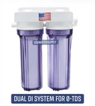 Dual Di Aquarium Reef Reverse Osmosis Water Filter Kit - Ppm Add On Ro. Fixed Price $79.99.