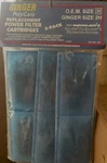 Ginger Aquarium Cartridges - Size 2H (3 Pack). Fixed Price $9.99.
