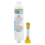 Camco Life Hydroponics C85 Inline Water Filter W/ Flexible Hose Protector. Fixed Price $32.99.