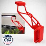 Red Aquarium Led Light Holder Fish Tank Lamp Bracket Made In Usa. Fixed Price $24.00.