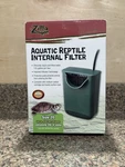 Aquatic Reptile Internal Filter With Carbon Cartridge **read Description**. Fixed Price $23.72.