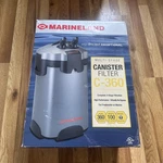 Marineland Multi-stage Canister Filter C-360 Gallons Per Hour 100. Fixed Price $115.00.