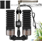 Upgrade Aquarium Electric Power Sponge Filter With 20 To 55 Gallons, Black. Fixed Price $42.84.