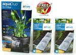 Elive Aquaduo 10 Gallon Aquarium Fish Aquaponics Plus 12 Extra Filters. Fixed Price $24.29.