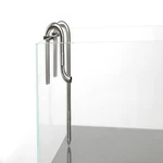 Landen 304 Stainless Steel Lily Pipes Clamps For Rimless Glass Aquarium Inflow. Fixed Price $103.43.