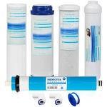 Stage Reverse Osmosis Water Filter Replacements Set Plus 75 Gpd Ro Membrane. Fixed Price $43.99.