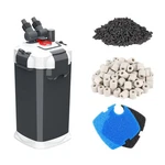 Fishkeeper Canister Aquarium Filter 3-STAGE 390 Gph For Up To 100 Gal. Fixed Price $135.99.