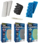 Fluval Bundle Of Replacement Media For 206/207 Aquarium Filters Package. Fixed Price $36.95.