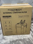 Pondforse 172GPH Canister Filter, External Aquarium Ultra-quiet Water. Fixed Price $59.98.