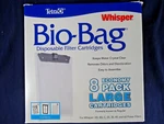Tetra Whisper Bio-bag Large Disposable Filter Cartridges 8 Count. Fixed Price $14.00.
