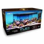 (open Box) Fluval Saltwater Flex 32.5 Gallon Aquarium - Black. Fixed Price $449.99.
