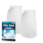 Aquatic Experts 4-INCH Ring 100 Micron Felt Filter Socks Short For Aquariums. Fixed Price $44.99.