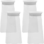 4 Pack Inch Aquarium Filter Bags, Nylon Mesh Socks, 100 Micron Felt. Fixed Price $22.40.