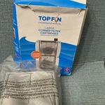 Top Fin Cn-l Large Corner Filter Cartridges 3 Count Refill New Damaged Box. Fixed Price $12.99.
