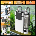 Hygger Quiet Hang Back Aquarium Filter 5-30 Gallon Small Fish Tank Canister. Fixed Price $85.99.