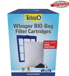 Tetra Whisper Bio-bag Filter Cartridges For Aquariums Unassembled Blue Large. Fixed Price $21.50.