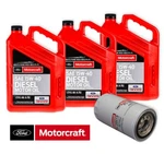 Motorcraft 15W-40 Engine Oil & Filter Kit 11-22 Ford 6.7L Powerstroke Diesel. Fixed Price $136.97.