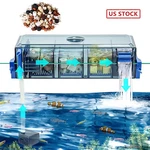 Multi-layer Aquarium Filter For 5-30 Gallon Fish Tanks Oxygenating Water Wheel. Fixed Price $23.99.