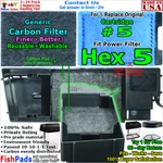 Generic Aquarium Filters For Tech Hex Non-oem Fit Ez-change #5 Cartridges. Fixed Price $18.98.