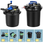 1600-2600GAL Pond Pressure Bio Filter W/ 13W Uv Sterilizer Light Etl Certified. Fixed Price $78.96.