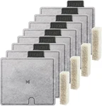 Medium Replacement Filter Cartridges For Aqueon - 8 PACKS+4 Pads Aquarium Fish. Fixed Price $34.99.