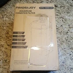 Look/read Amosijoy Aquarium Canister Filter EPC-1000-UV. Fixed Price $100.00.