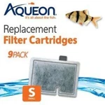 Aqueon Replacement Filter Cartridges - 100537062 Small 9 Pack. Fixed Price $15.89.