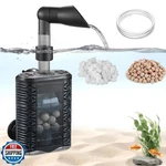 Carefree Fish Aquarium Small Sponge Filter Air-operated Quiet For 3 10GAL. Fixed Price $23.39.