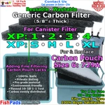 For Api Rena Filstar XP1,XP2,XP3,XP4,XP-S,XP-M,XP-L,XP-XL 729A Compatible Carbon. Fixed Price $44.95.