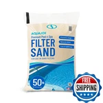 Aqua Joe Premium Pool Spa Filter Sand Natural Silica 50 Lb Bag - Above. Fixed Price $46.51.