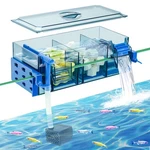 Multi-stage Hang-on-back Aquarium Filter For 20-50 Gallon Fish Tanks Waterfal.... Fixed Price $36.49.
