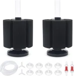 Alegi 2 Pcs Large Sponge Filter Kit With Airline Tubing, Pump Valves,.... Fixed Price $26.05.