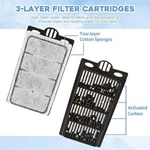 Moonorange 10 Pack Auqarium Filter Replacement Plates, Turtle Tank. Fixed Price $20.88.