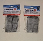 (2) Penn-plax CPF6C3 Cascade Hang-on Power Filter Replacement Cartridges. Fixed Price $16.95.