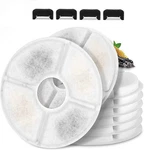 Cat/pet Water Fountain Filters, 12 Pieces Set Pack Of 8 Replacement Fi.... Fixed Price $22.51.
