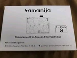 Samanija 6 Pack Filter Cartridges For Aqueon Mini Bow Aquarium, Quiet Flow. Fixed Price $16.99.