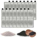 Funswtm 16-PACK Aquarium Filters Cartridge Replacement Compatible With Top Fin. Fixed Price $53.14.