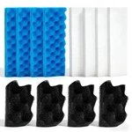 12 Pcs Foam Filter Media Kit With Fluval 406/407 Canister Including Blue Whit.... Fixed Price $29.11.