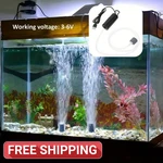 Fish Tank Air Pump Usb Aquarium Oxygenator Hydroponic Bubbler. Fixed Price $7.89.