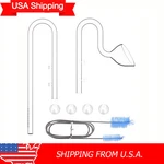 Usa Seller Plant Aquarium Glass Lily Pipe Inflow And Outflow For Aquatic Filters. Fixed Price $35.44.
