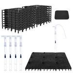 Undergravel Aquarium Filter 40-55 Gallon Tanks 16 Pcs 5.7'' X Plates. Fixed Price $47.35.