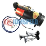 Train Air Compressor 3 Trumpet Horn Kit System Psi With 12V 150DB. Fixed Price $158.88.