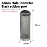 12/16MM Aquarium Inflow Inlet Filter Stainless Steel Mesh Net Guard Fish Tank. Fixed Price $8.70.