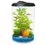Koller Products 3-GALLON 360 Aquarium With Led Lighting (7 Color Selections) .... Fixed Price $67.43.