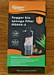 Hygger Bio Sponge Filter HG044-S For 0.5-5 Gal. Internal Aquarium. Fixed Price $14.90.